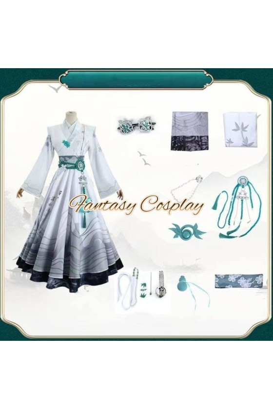 Identity V Embalmer Aesop Carl Collaboration China Academy of Art Mo Yun Hanfu Cosplay Costume